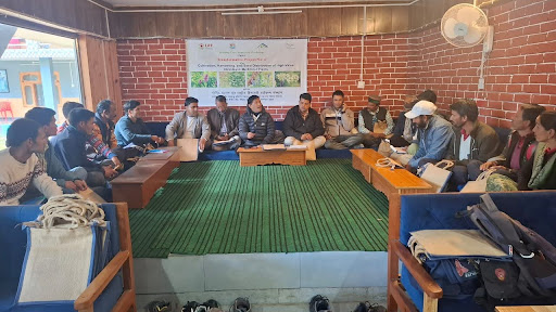 Training on Kuth cultivation at Nagini in collaboration with GB Pant Institute Kullu, Dabur and PSI (20 march 2025)